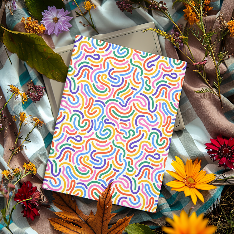 Abstract & Vibrant Journals - Bold Designs for Creative Expression