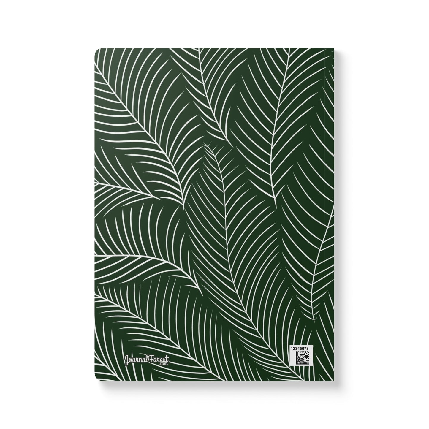 Evergreen Fern Simplicity  | Softcover Premium Journal Notebook