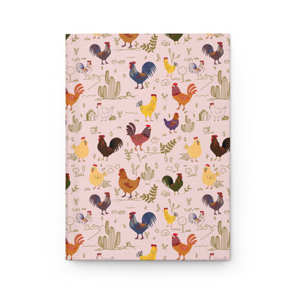 Cluck, Cactus, & Co. | Hardcover Journal - Durable Quality Notebook