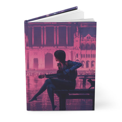 Anime Dreams: Neon Nights & Cyber Strings | Premium | Hardcover Journal Matte