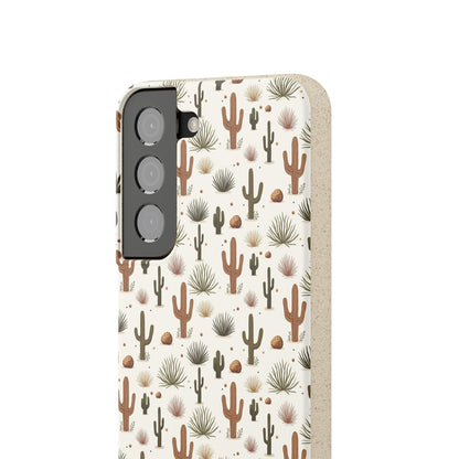 Desert Cactus Pattern | Premium | Biodegradable Cases