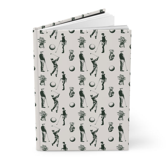 Timeless Greens and Swings | Premium | Hardcover Journal Matte