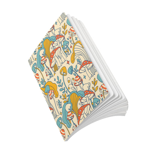 Funky Mushrooms | Softcover Journal - Durable Quality Notebook