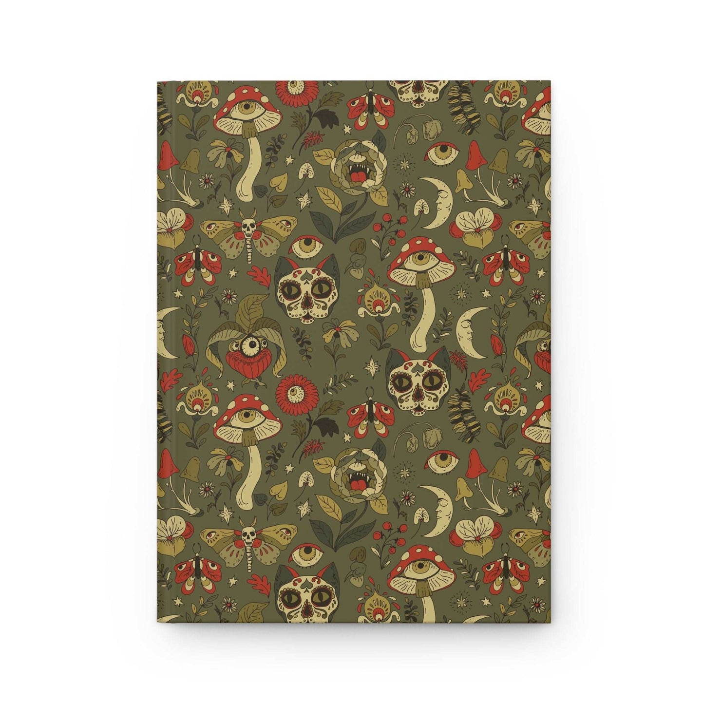 Mystic Mushroom | Hardcover Journal - Durable Quality Notebook