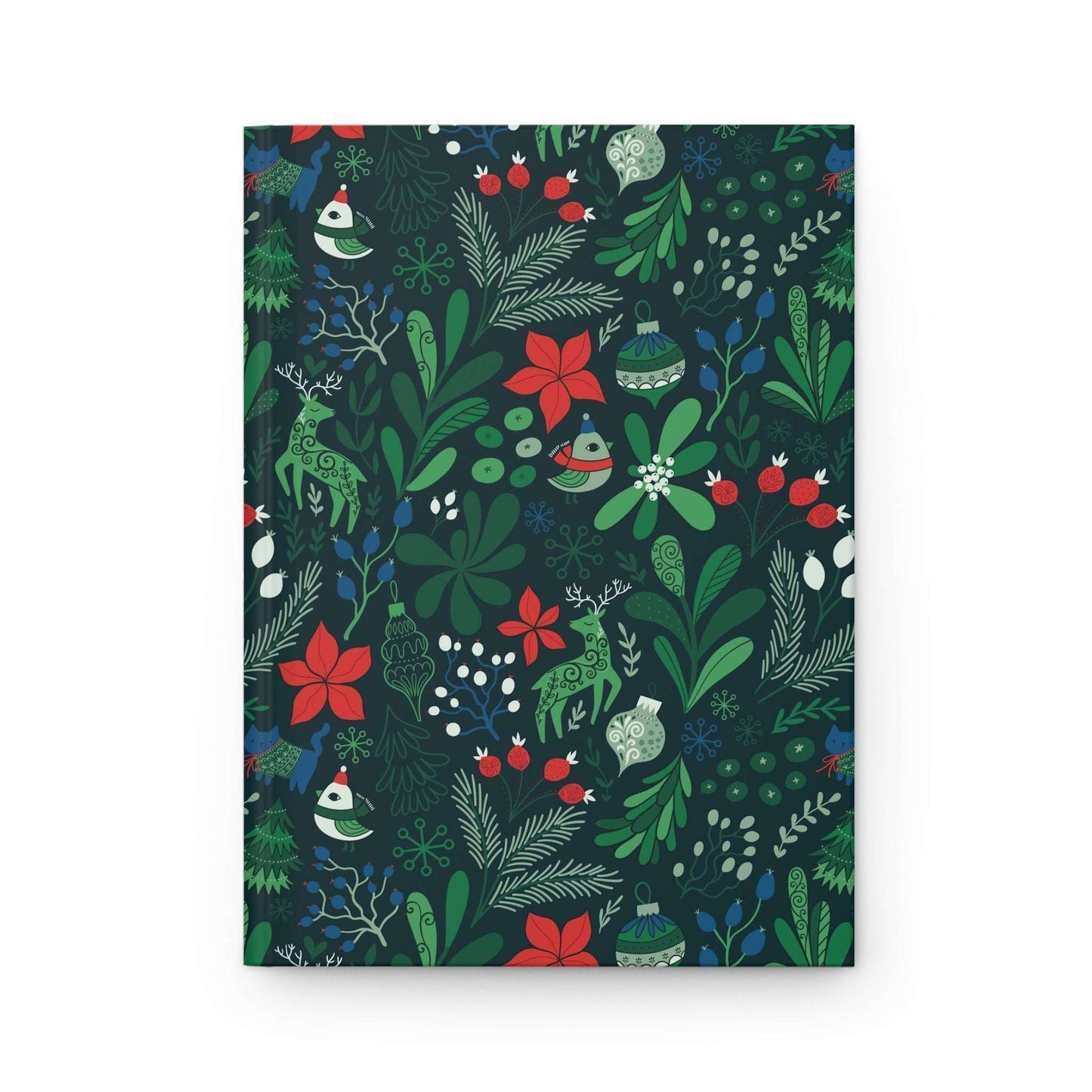 Festive Garden | Premium | Hardcover Journal - Durable Quality Notebook