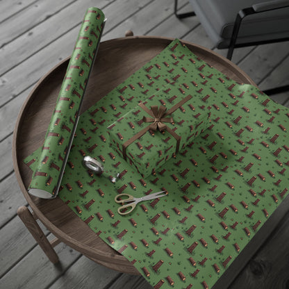 Rustic Lumberjack’s Path  | Pattern | Premium | Wrapping Papers