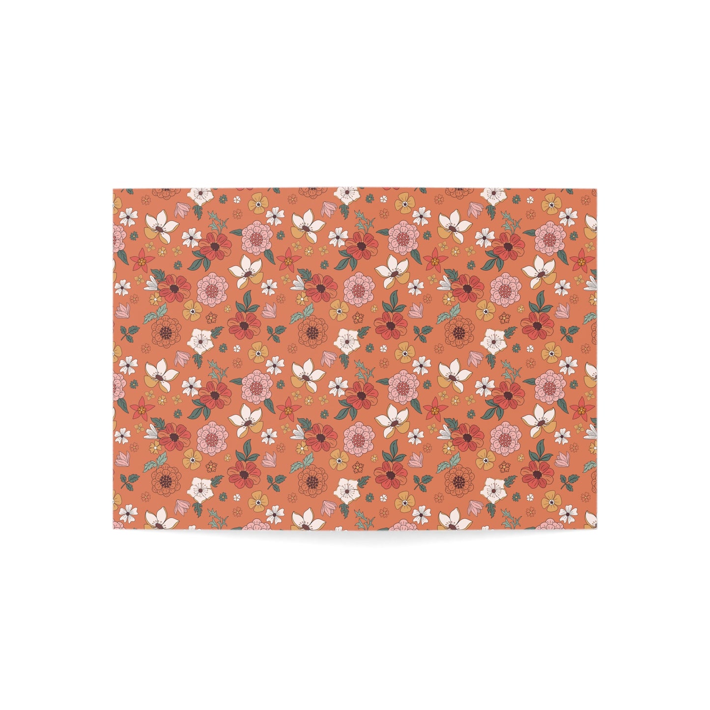 Floral Greeting Cards Set - 10pc