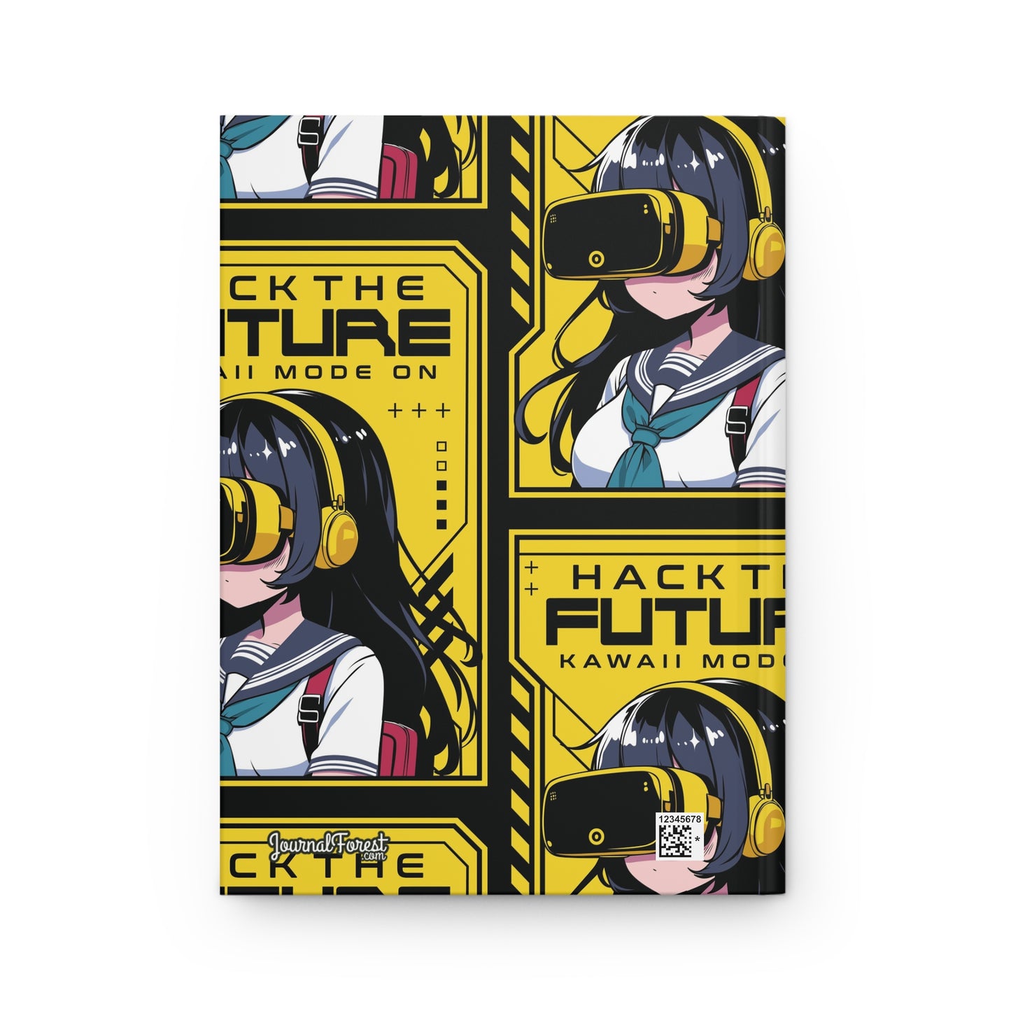 Anime Dreams: Kawaii Hacker Girl | Premium | Hardcover Journal Matte