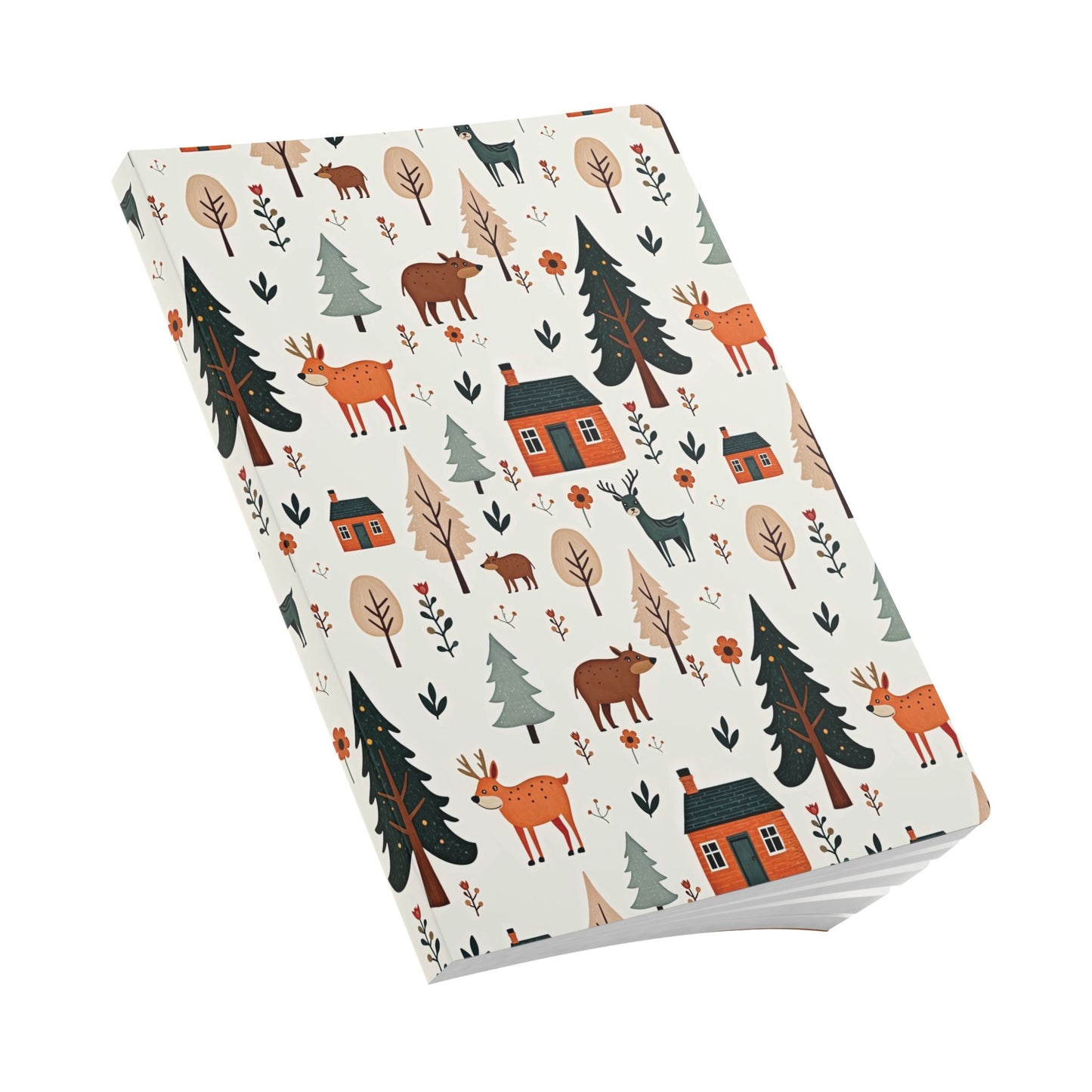 Cottage Grove Pattern | Softcover Premium Journal Notebook