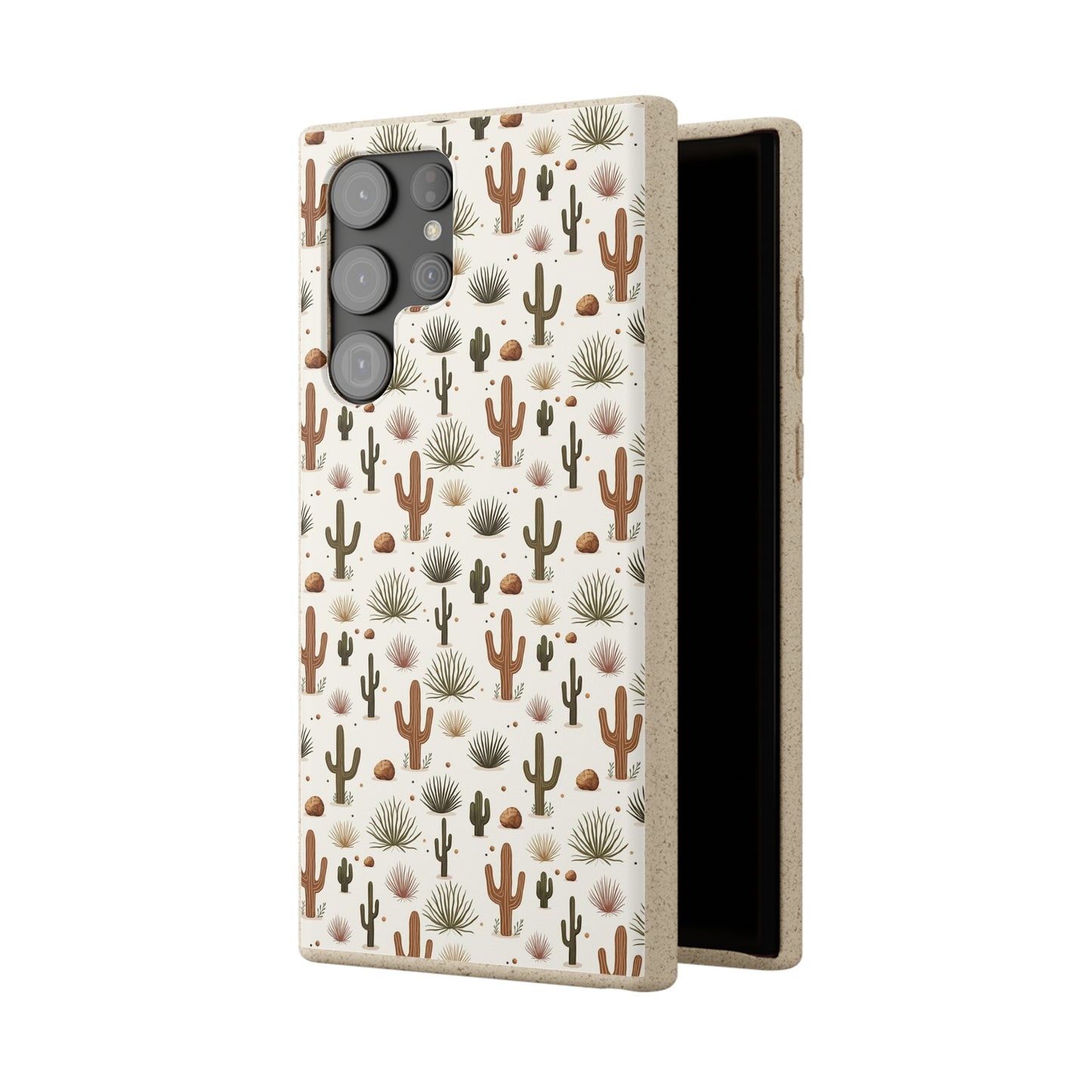 Desert Cactus Pattern | Premium | Biodegradable Cases