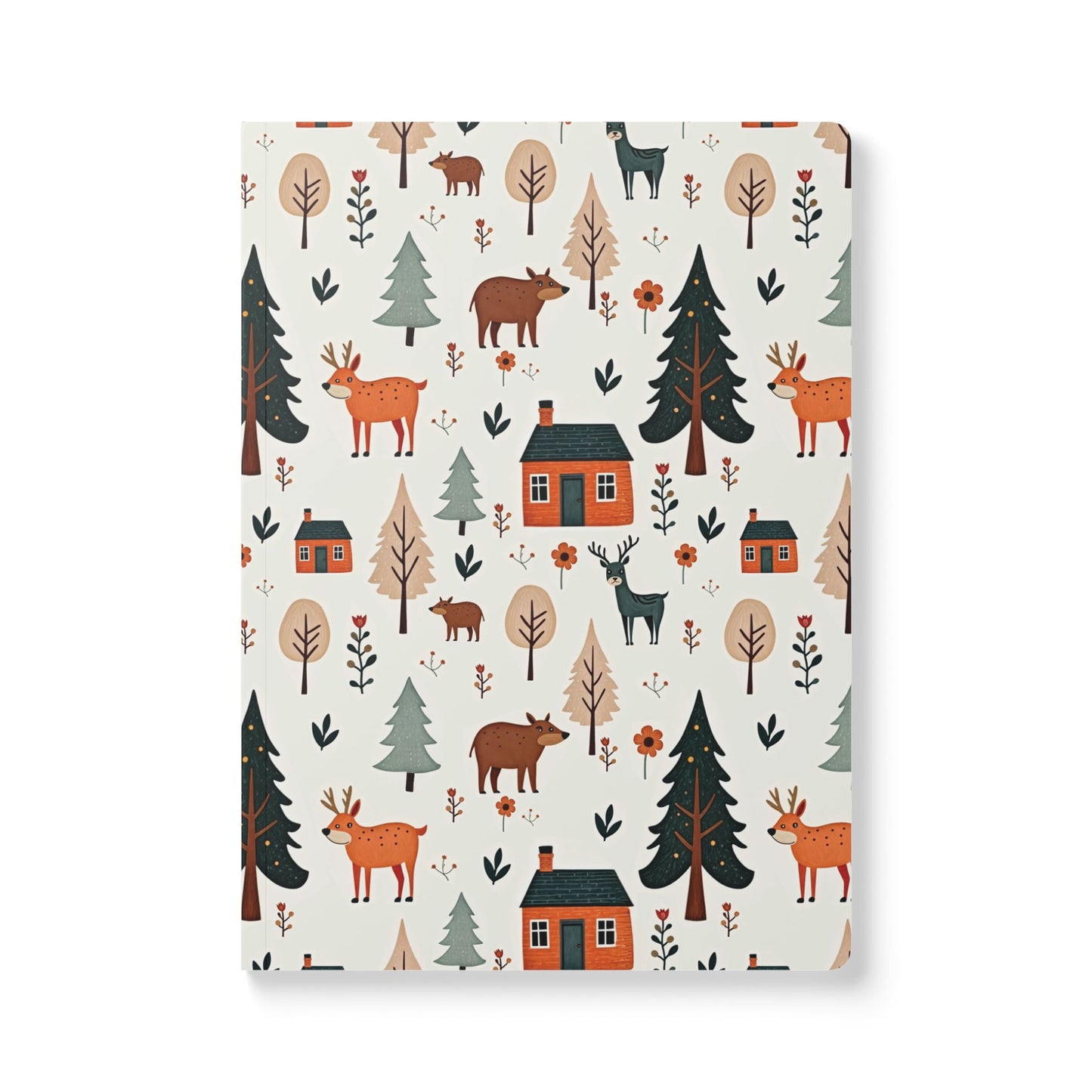 Cottage Grove Pattern | Softcover Premium Journal Notebook