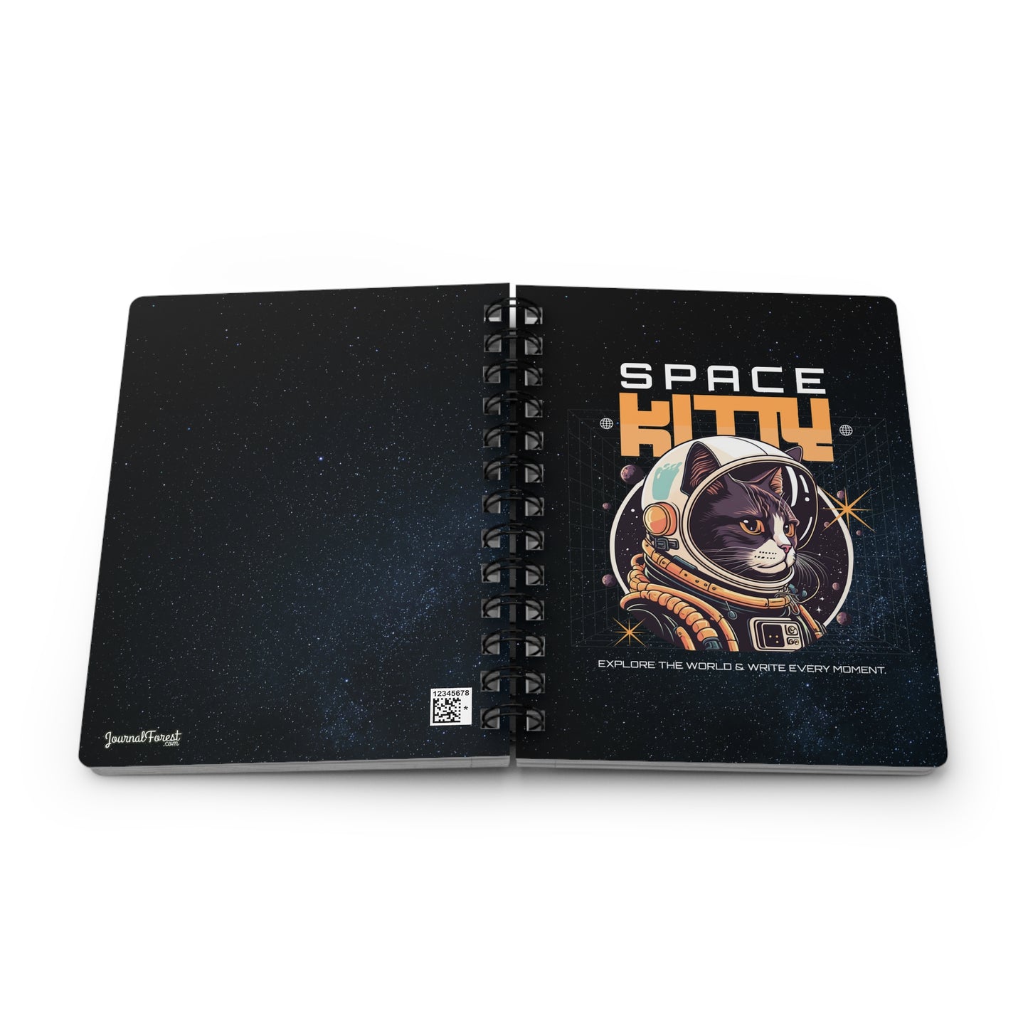 Space Kitty | Spiral Bound Journal | Made In The USA