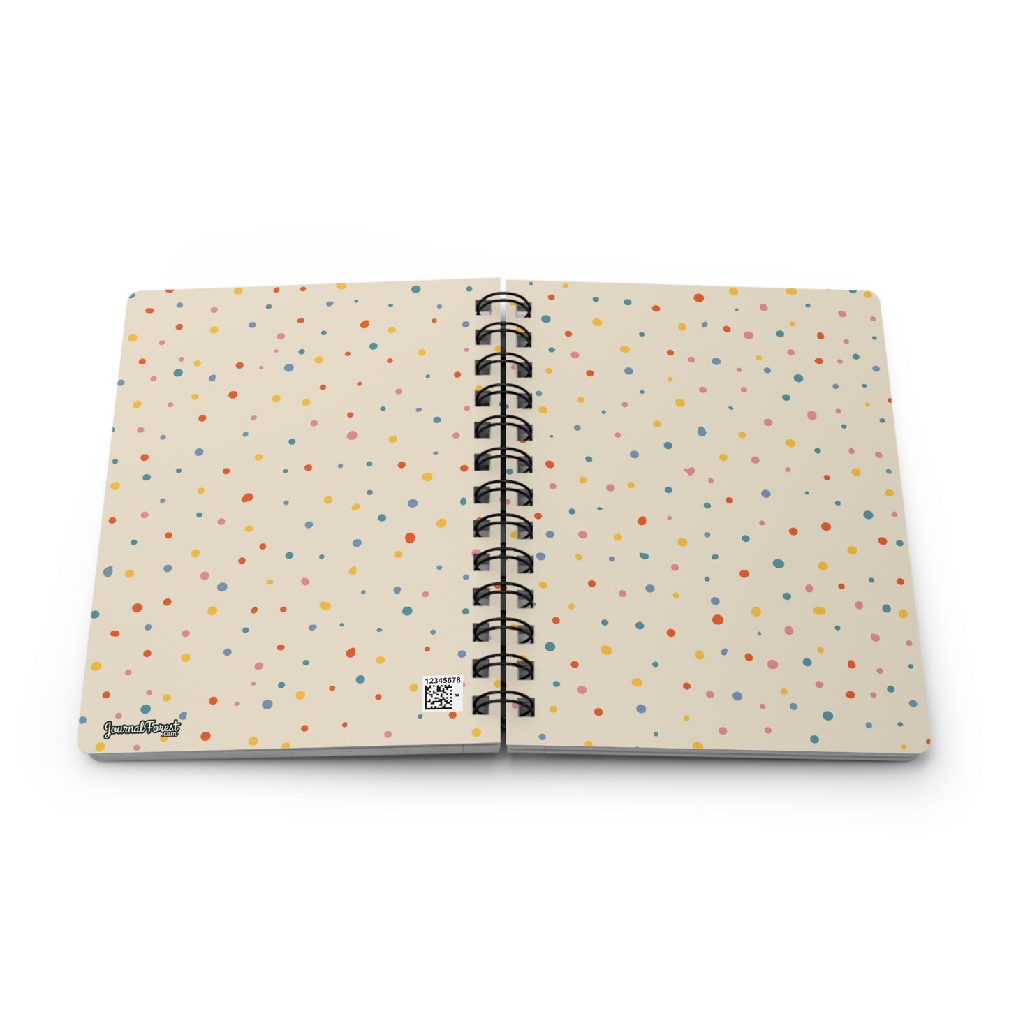 Colorful Polka Dot Party | Spiral Bound Journal | Made In The USA