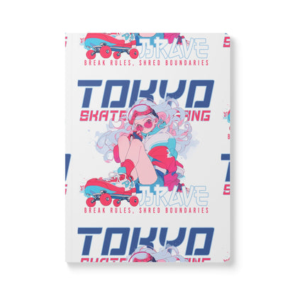 Anime Dreams: Tokyo Skate Gang Vibes | Softcover Premium Journal Notebook