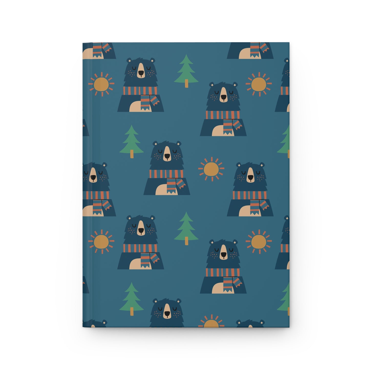 Tranquil Bear in the Woods   | Premium | Hardcover Journal Matte