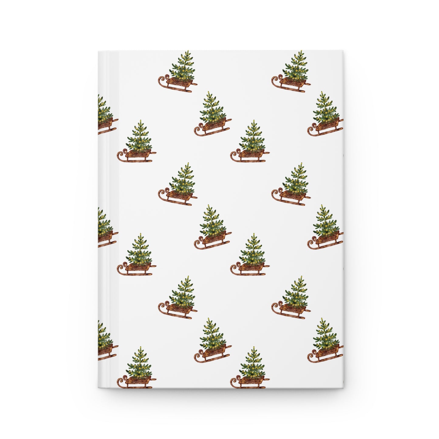 holiday Sleigh Bells | Hardcover Journal - Durable Quality Notebook