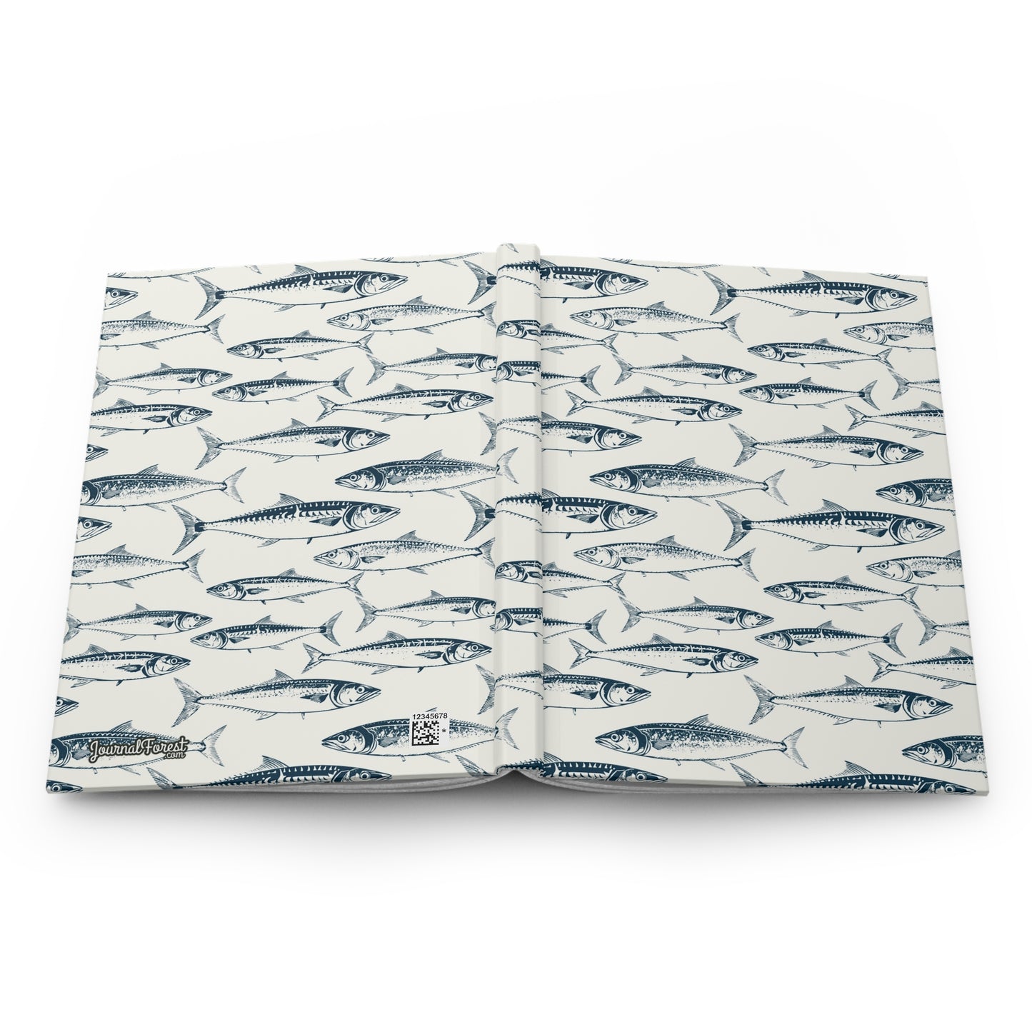 The Fish Swim With Me  | Hardcover Journal - Durable Quality Notebook