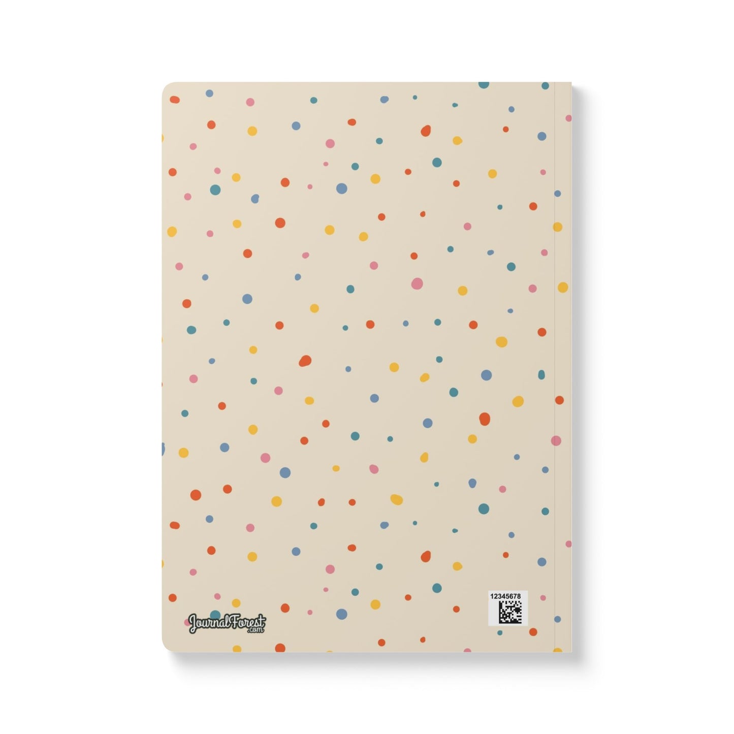 Colorful Polka Dot Party | Softcover Premium Journal Notebook