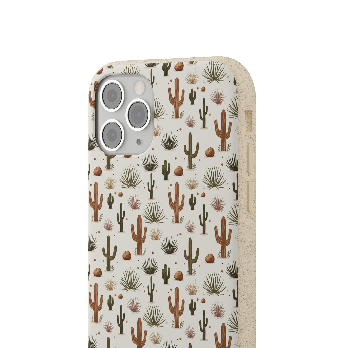 Desert Cactus Pattern | Premium | Biodegradable Cases