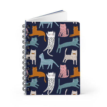 Whiskered Wonders | Spiral Bound Journal | Made In The USA