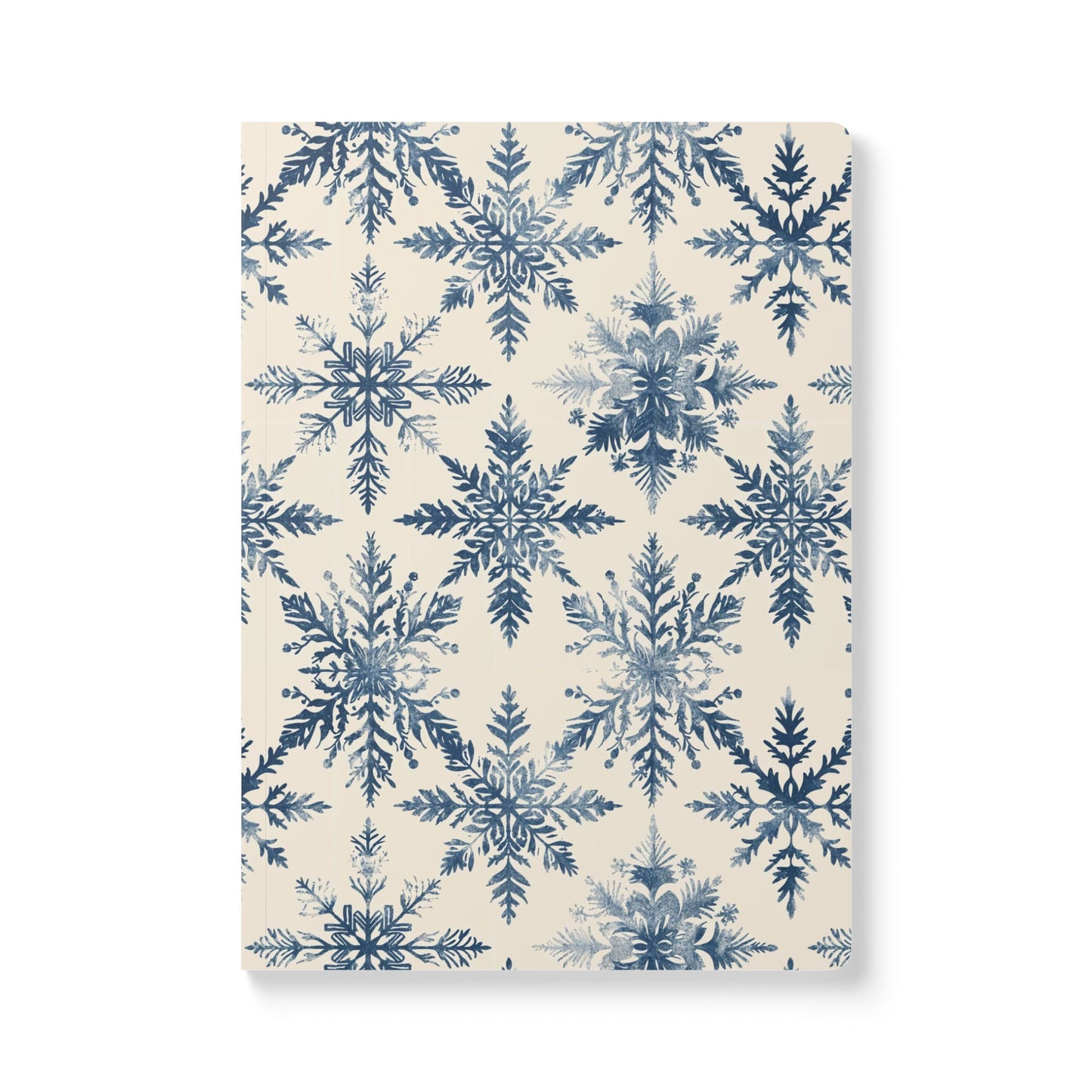 Vintage Winter Snowflake | Softcover Premium Journal Notebook