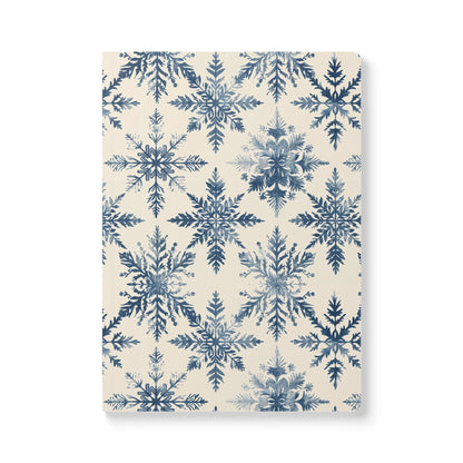 Vintage Winter Snowflake | Softcover Premium Journal Notebook