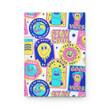 Stay Funky Stay Cool  | Hardcover Journal - Durable Quality Notebook