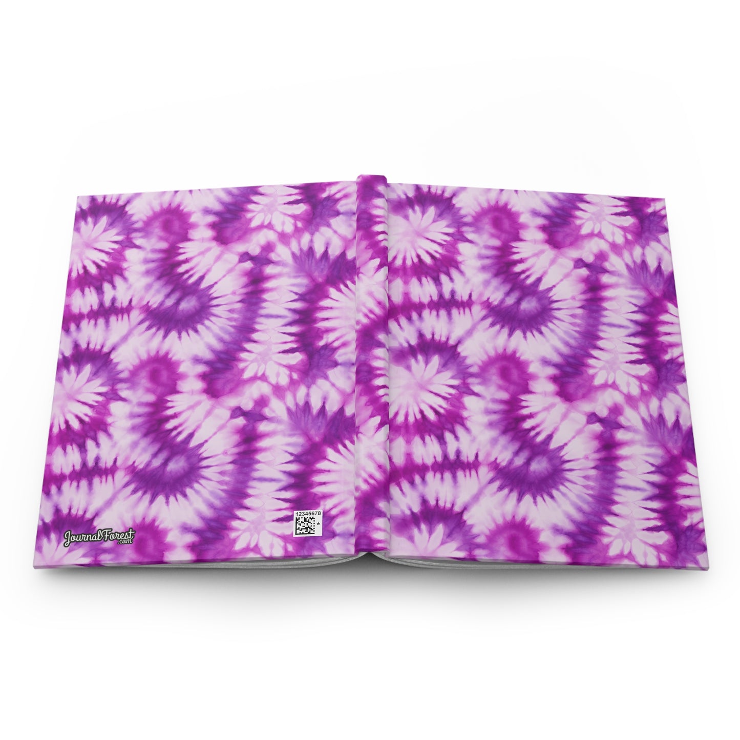 Amethyst Swirl Tie-Dye  | Hardcover Journal - Durable Quality Notebook