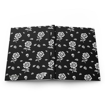 Sunflower Skulls | Hardcover Journal - Durable Quality Notebook