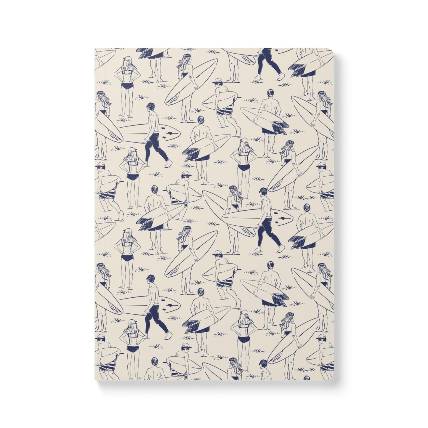 Vintage Surfers | Softcover Premium Journal Notebook