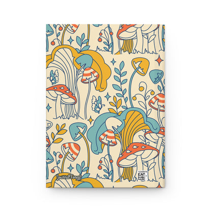 Funky Mushrooms  | Hardcover Journal - Durable Quality Notebook