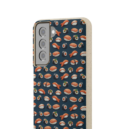 Sushi Night Pattern | Premium | Biodegradable Cases