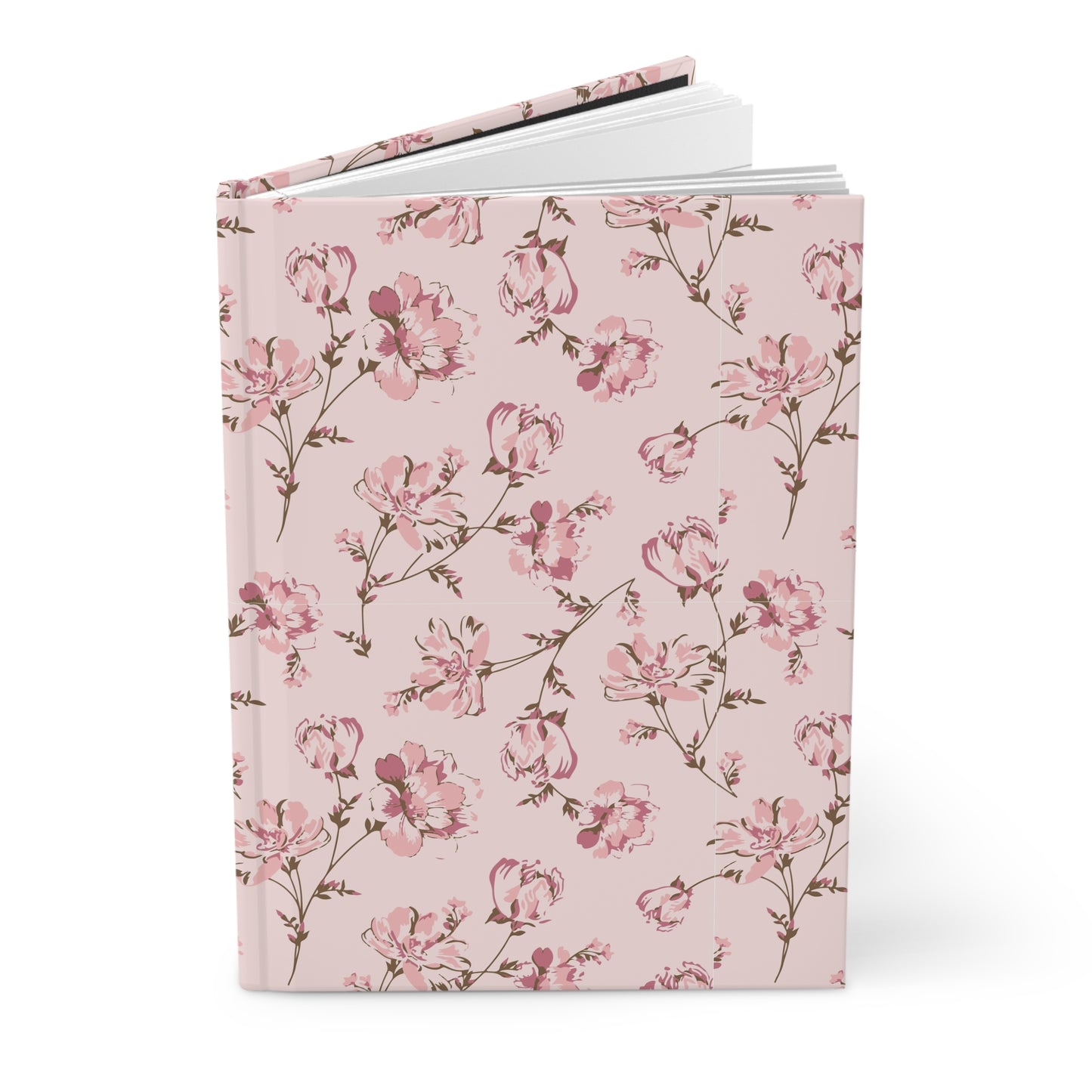 Petal Pink Garden  | Premium | Hardcover Journal Matte