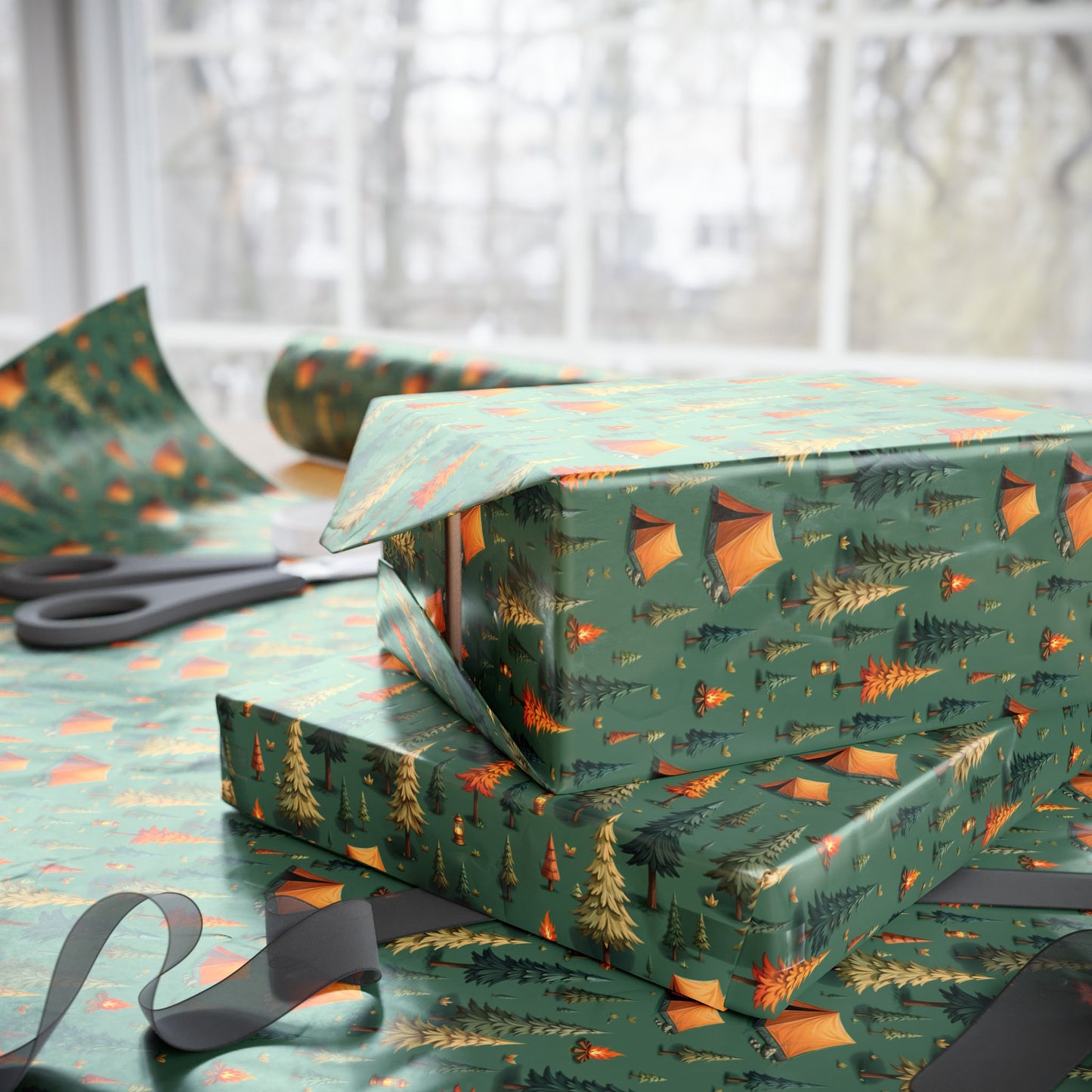 Camping Adventure | Pattern | Premium | Wrapping Papers