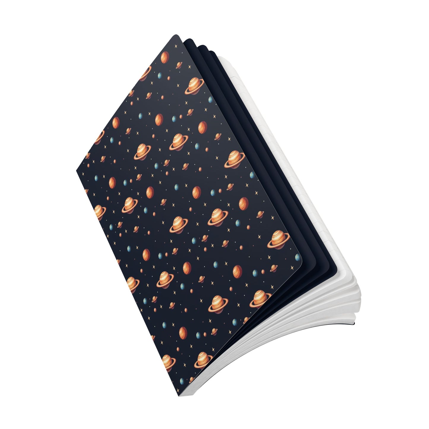 Cosmic Journeys Pattern | Softcover Premium Journal Notebook