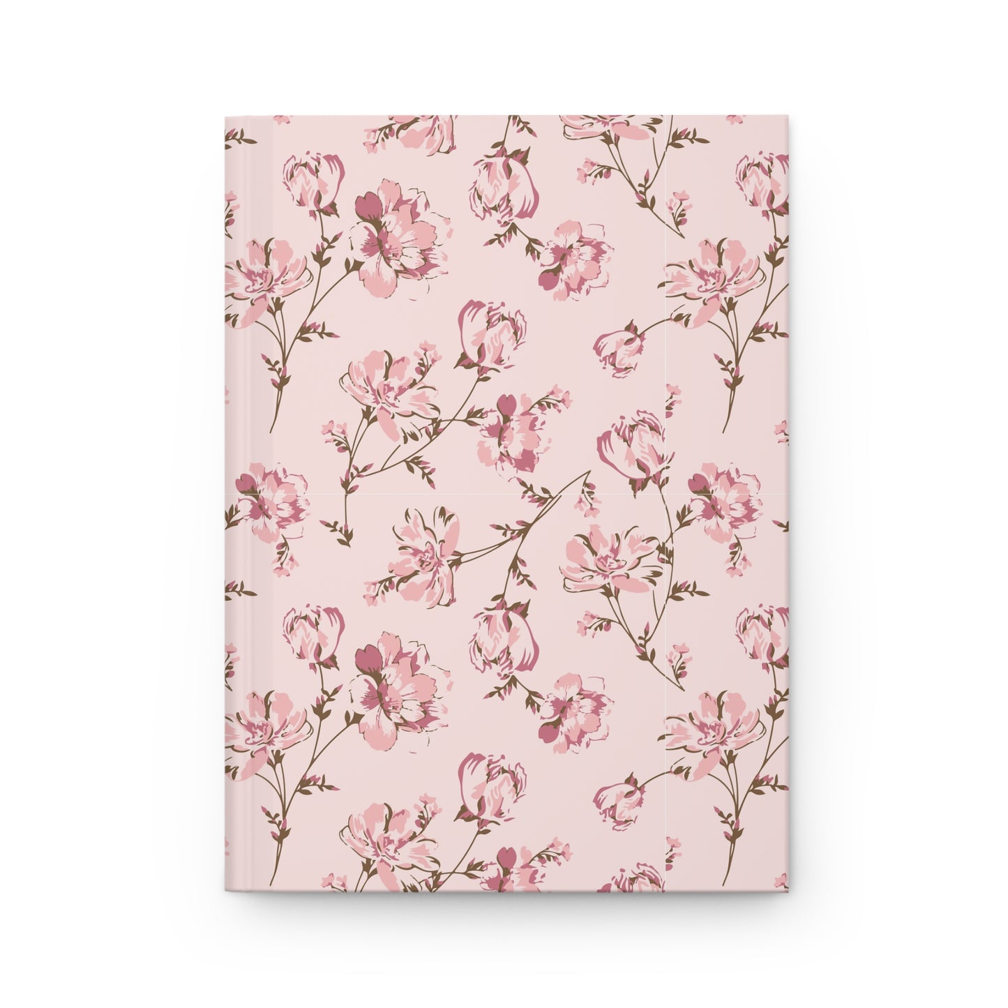 Petal Pink Garden  | Premium | Hardcover Journal Matte