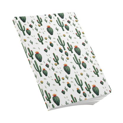 Desert Dreams - Cactus Pattern | Softcover Premium Journal Notebook