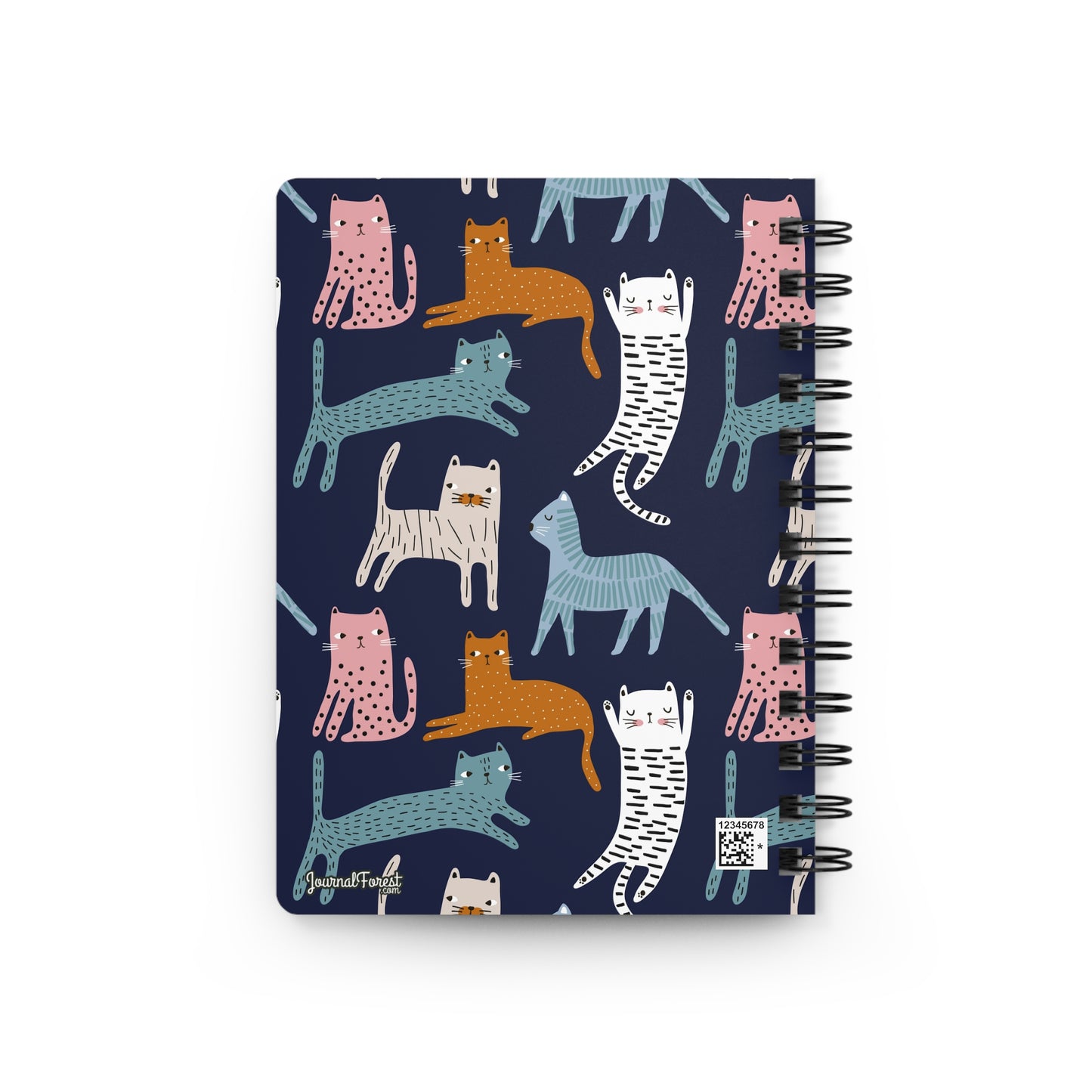 Whiskered Wonders | Spiral Bound Journal | Made In The USA