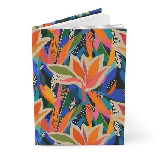 Floral Bloom Voyage | Hardcover Journal - Durable Quality Notebook