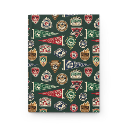 Campfire Chronicles  | Hardcover Journal - Durable Quality Notebook