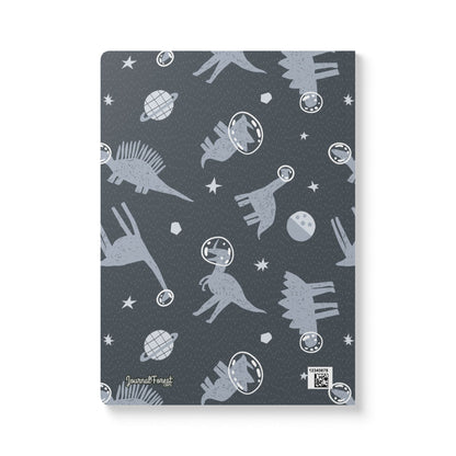 Dino-Nauts: Dinosaurs in Space Adventures | Softcover Premium Journal Notebook