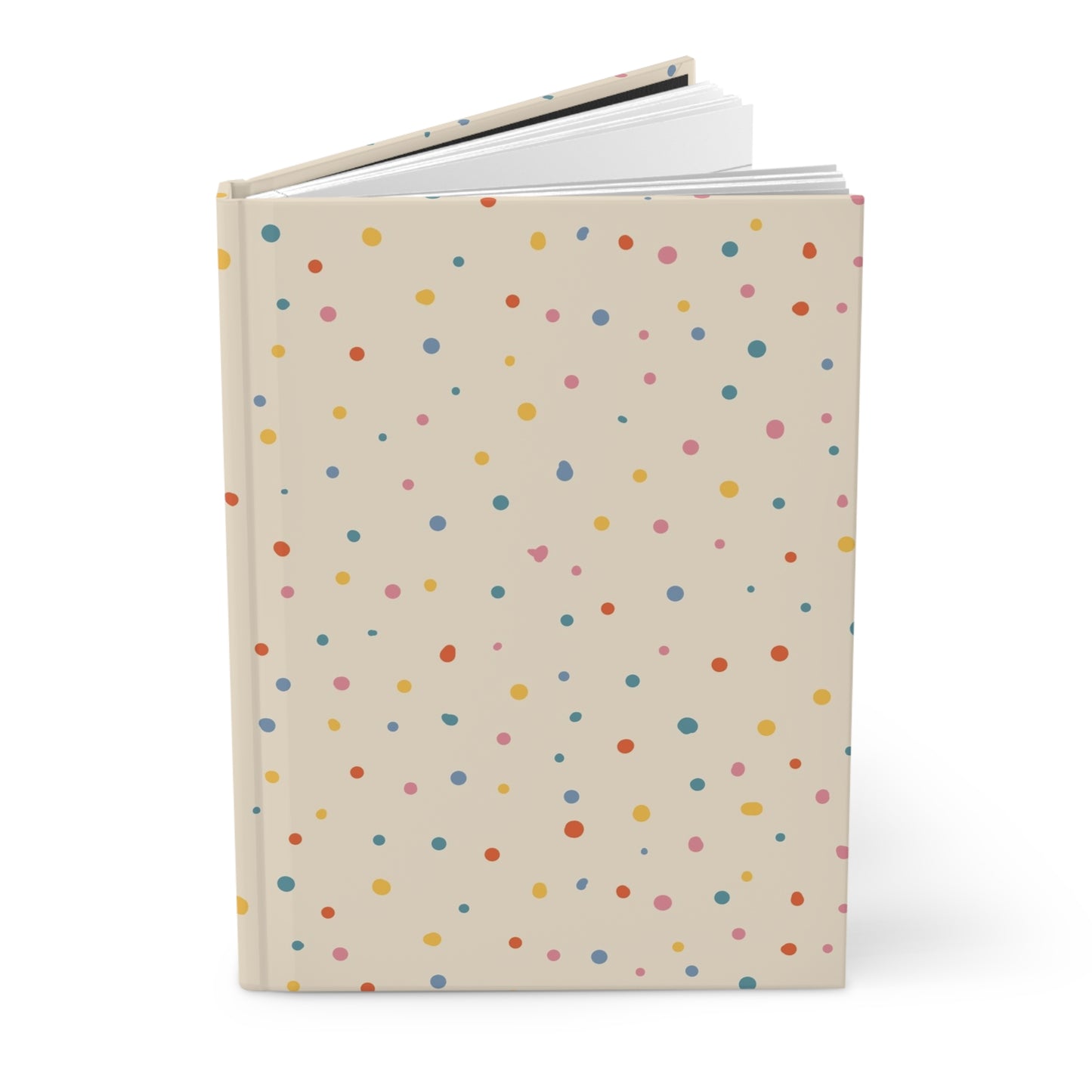 Colorful Polka Dot Party  | Premium | Hardcover Journal Matte