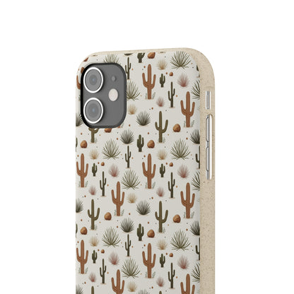 Desert Cactus Pattern | Premium | Biodegradable Cases