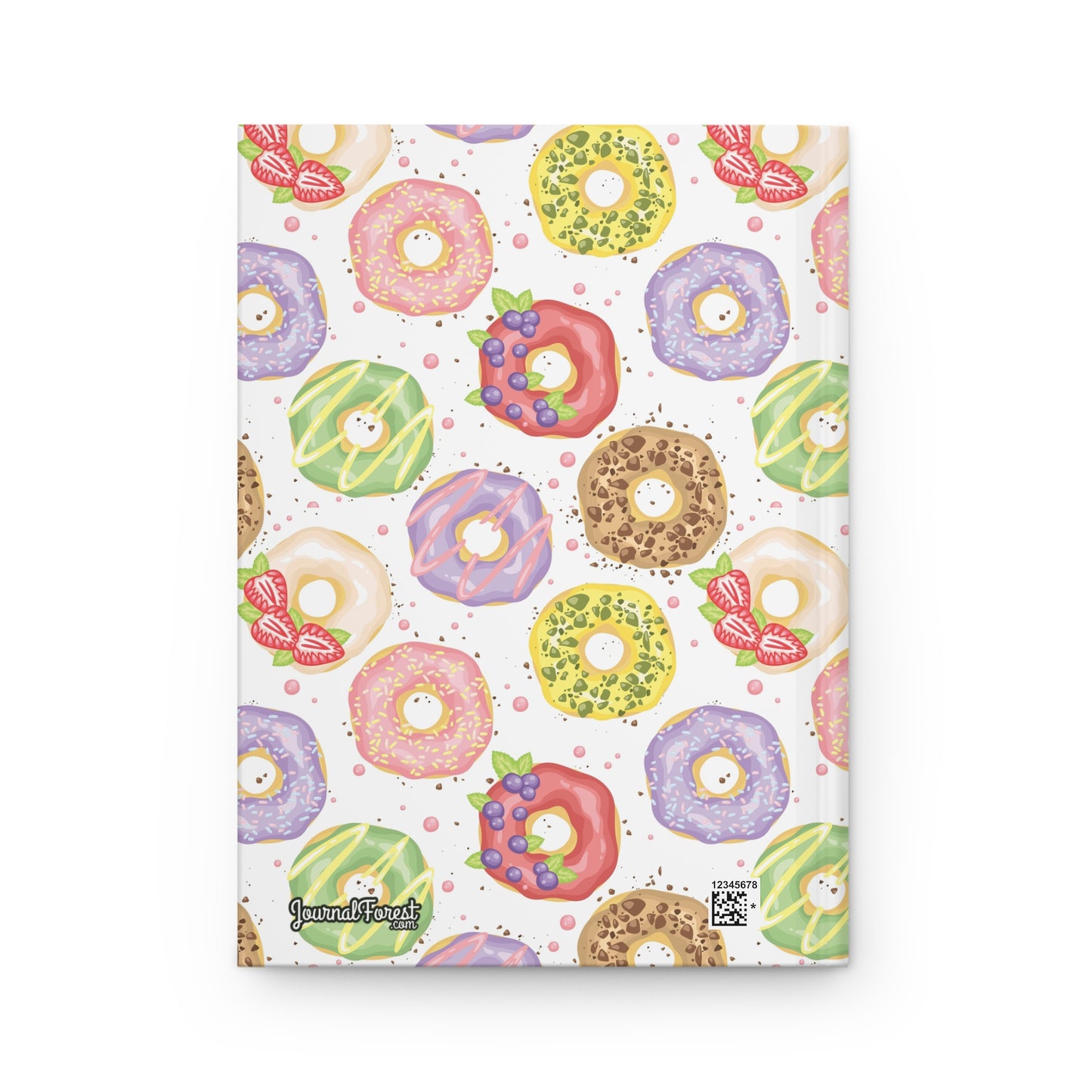 Daily Donut Delights  | Hardcover Journal - Durable Quality Notebook