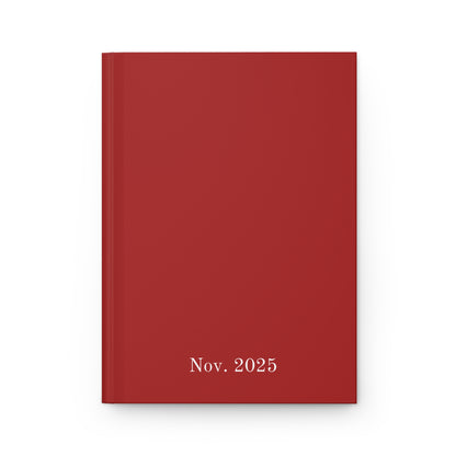 November 2025 Monthly Journal Set  | Hardcover Journal - Durable Quality Notebook