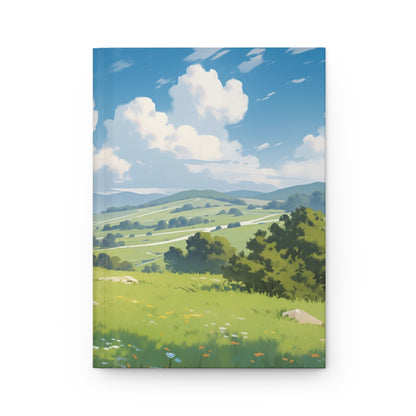 Anime Dreams: Serenity in the Clouds | Premium | Hardcover Journal Matte