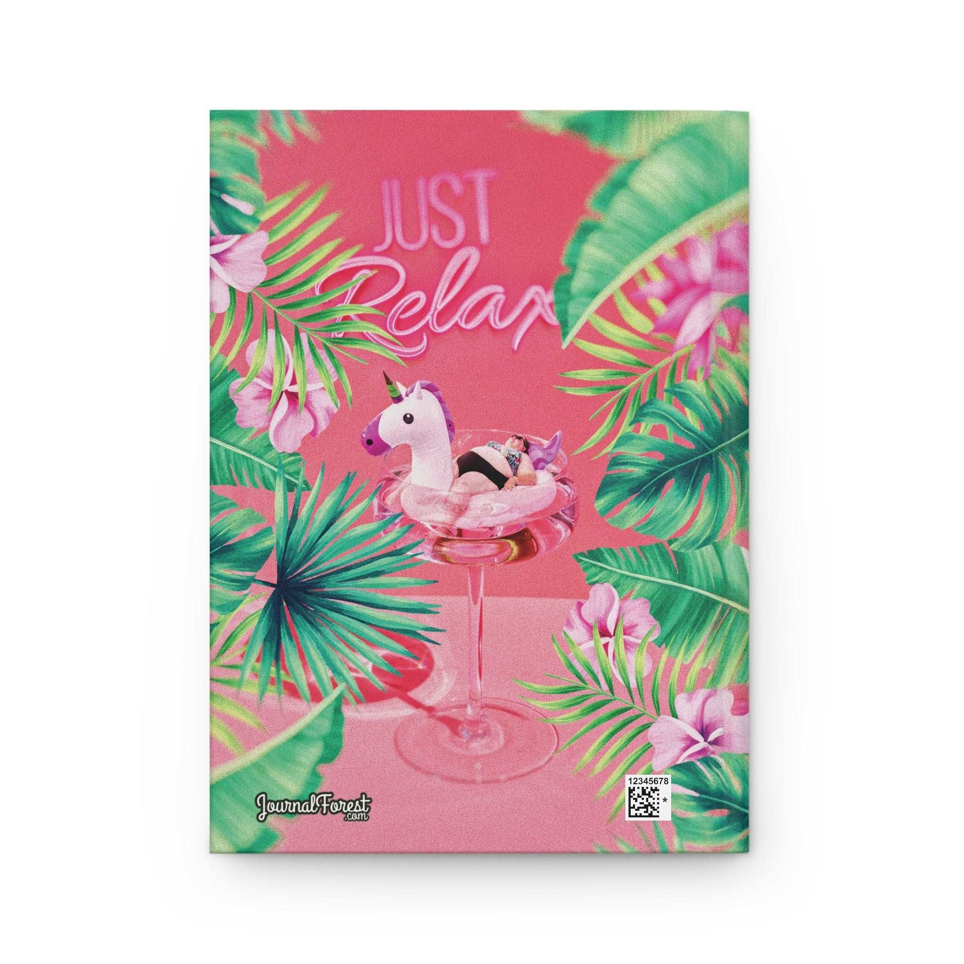 Just Relax | Hardcover Journal - Hardcover Journal - Durable Quality Notebook