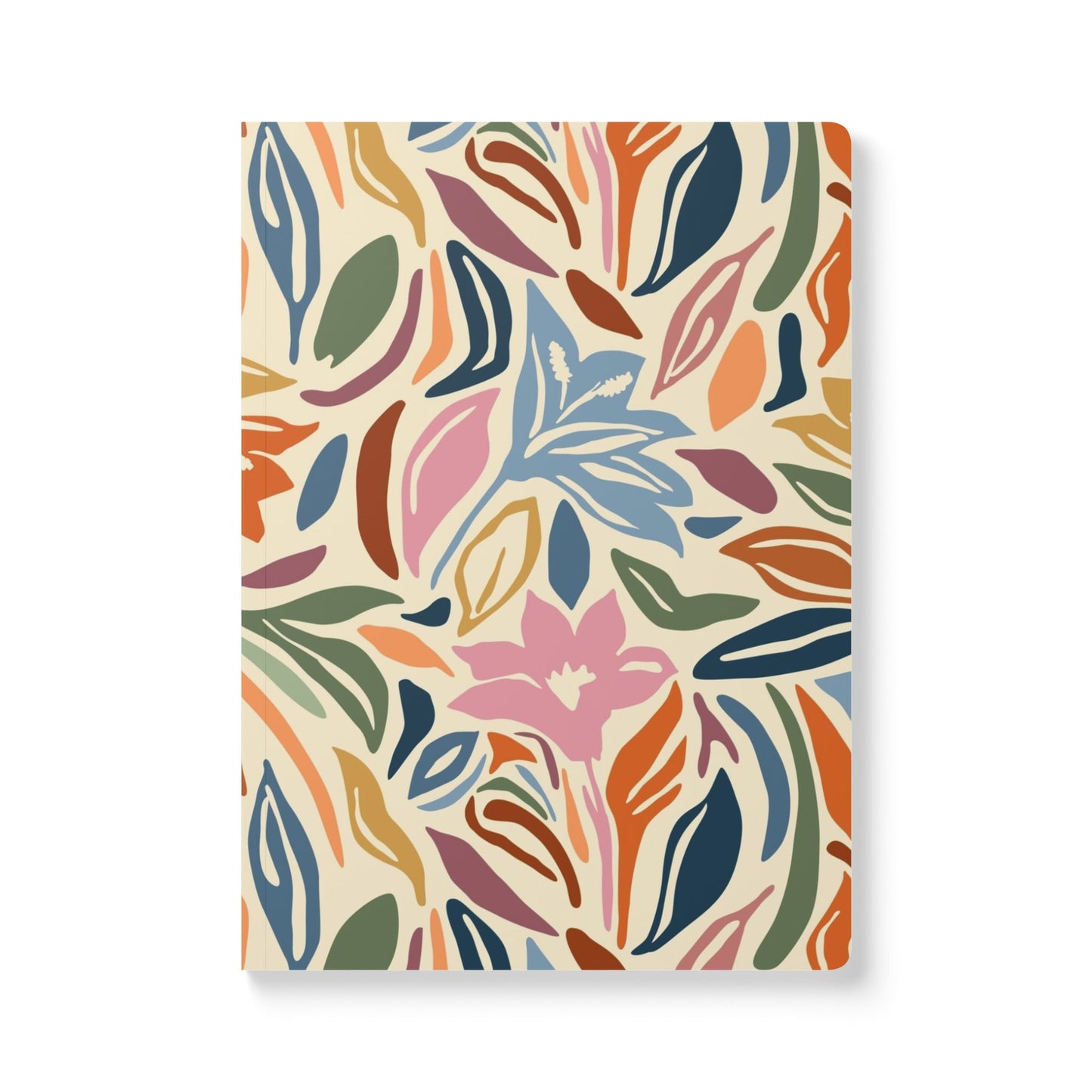 Spring Flower Garden of Colors  | Softcover Premium Journal Notebook