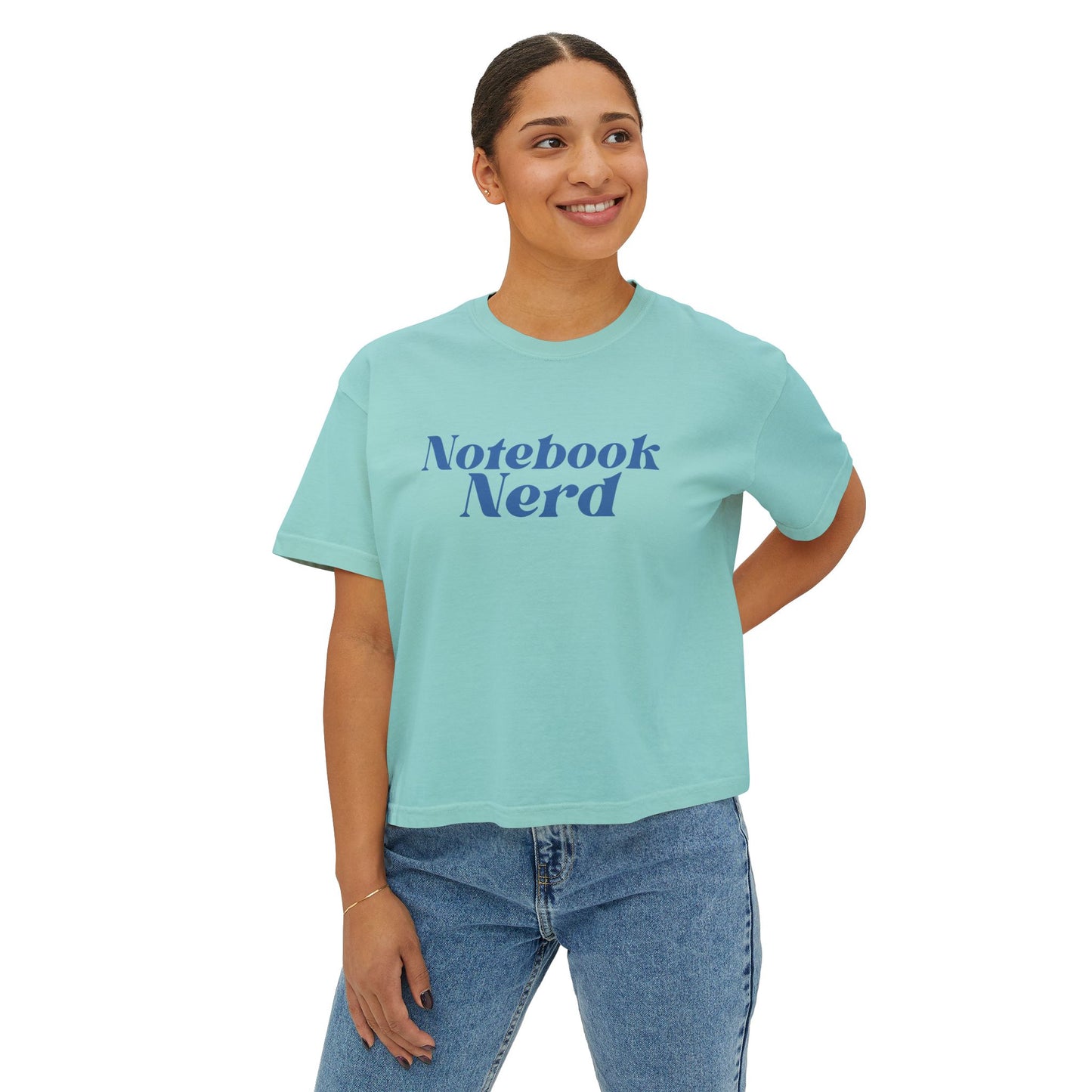 Notebook Nerd Oversized T-Shirt – Cute Journaling & Writing Apparel