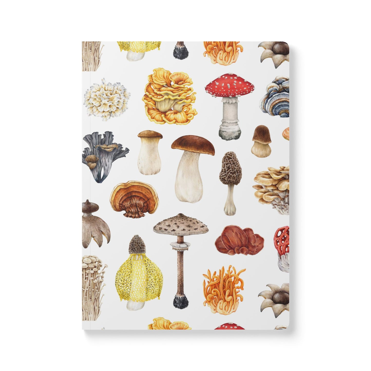 Enchanted Forest of Mushrooms | Softcover Premium Journal Notebook